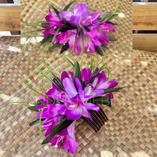 Tiana Floral Comb Selu