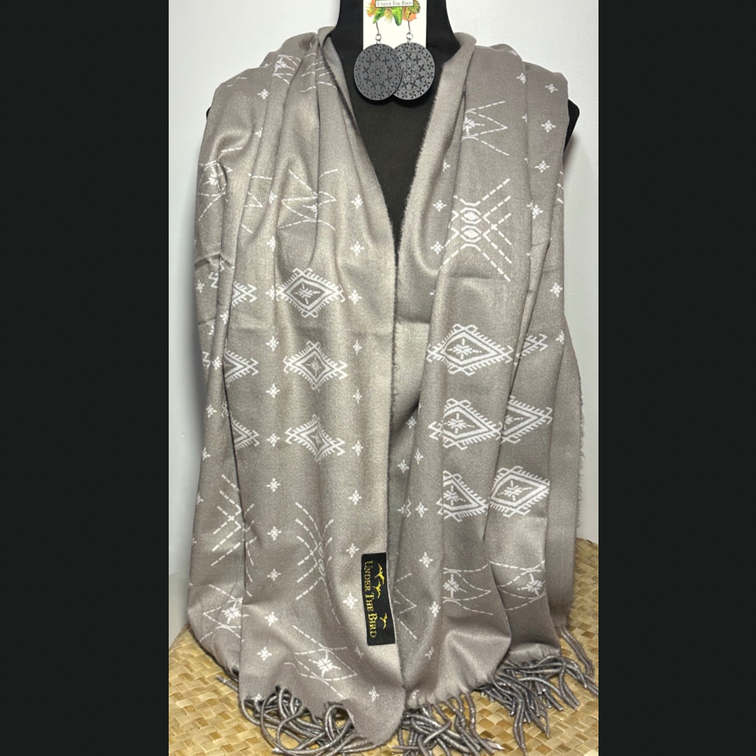 Womens Printed Elei Scarf - Malu