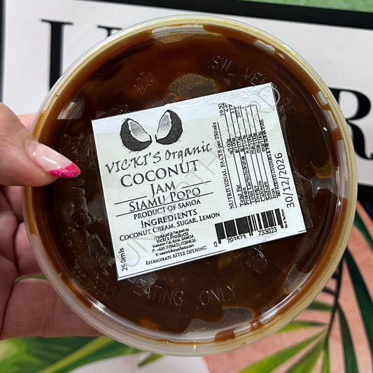 Vicki’s Organic Coconut Jam - Siamu Popo
