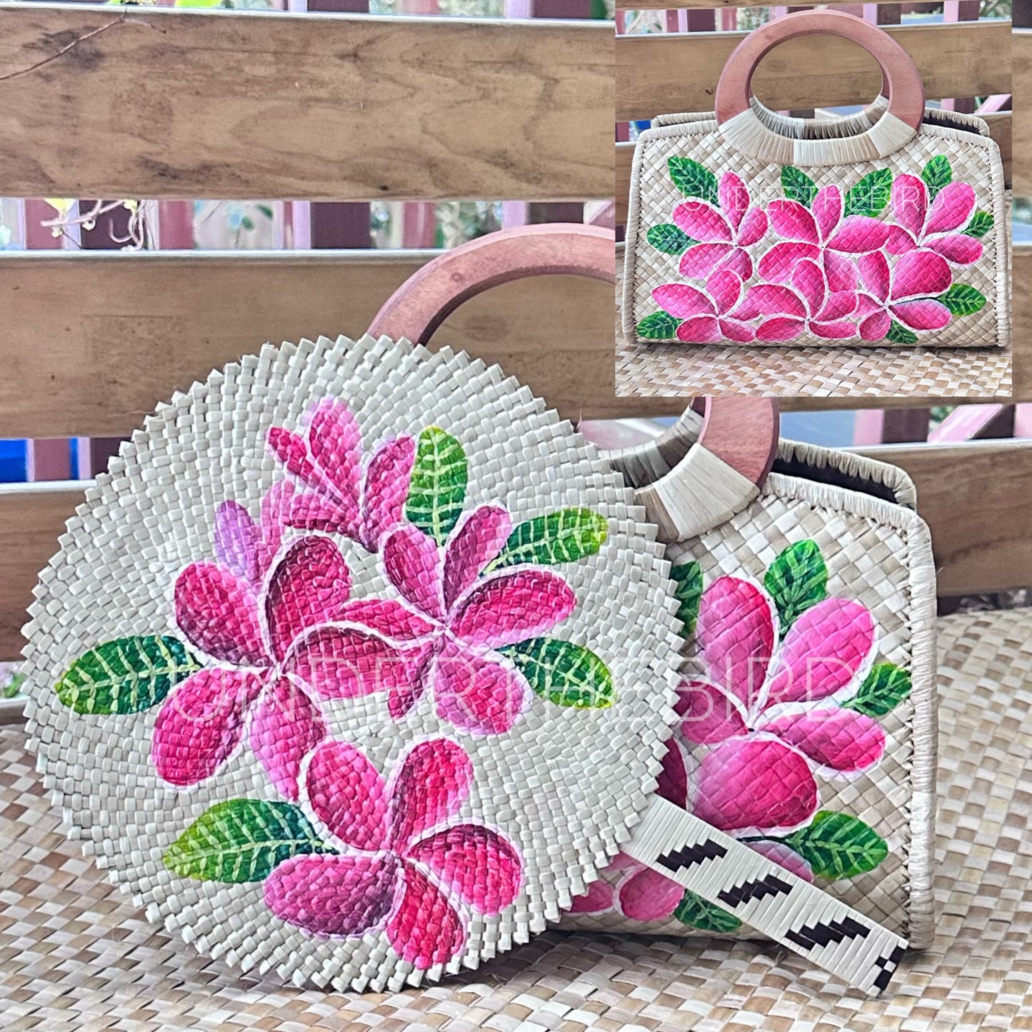Tuloto Frangipani Bag & Fan