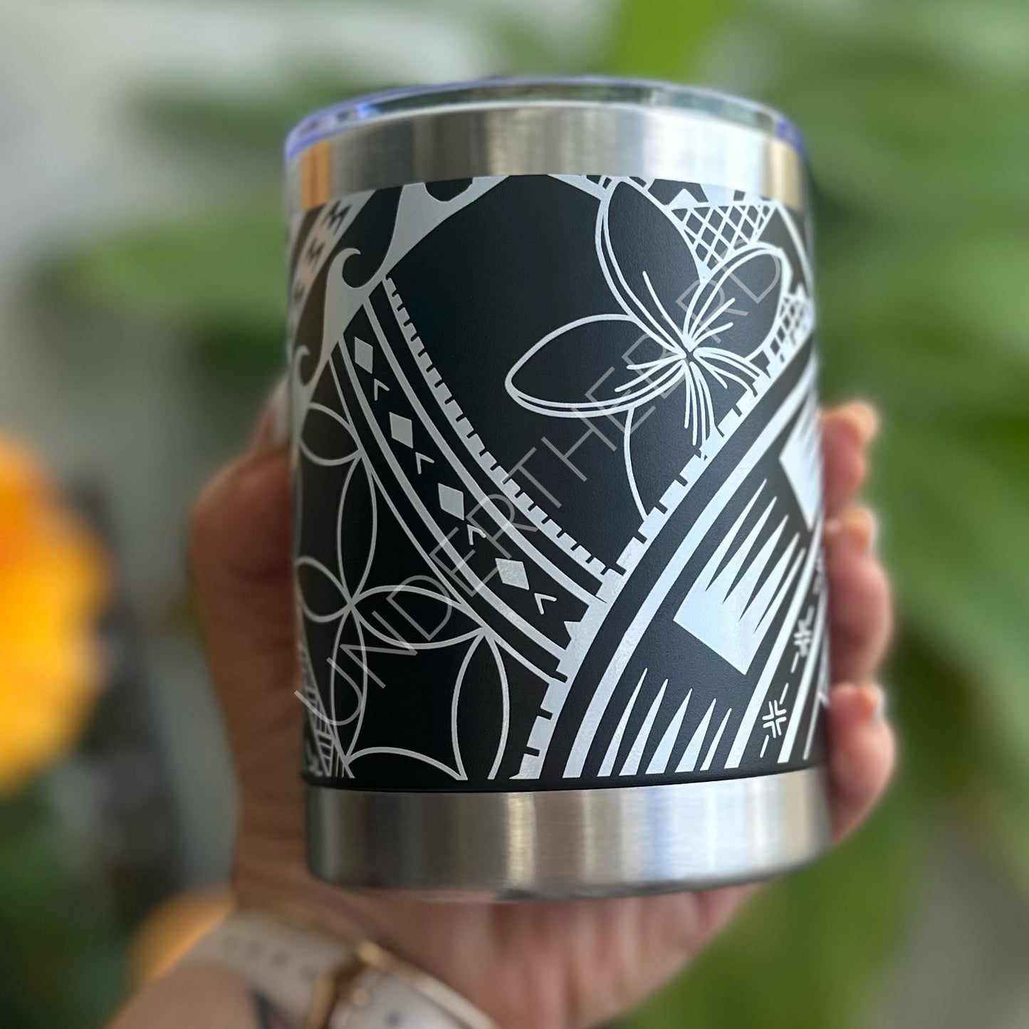 Travel Mug - Pasifika Pattern 10oz