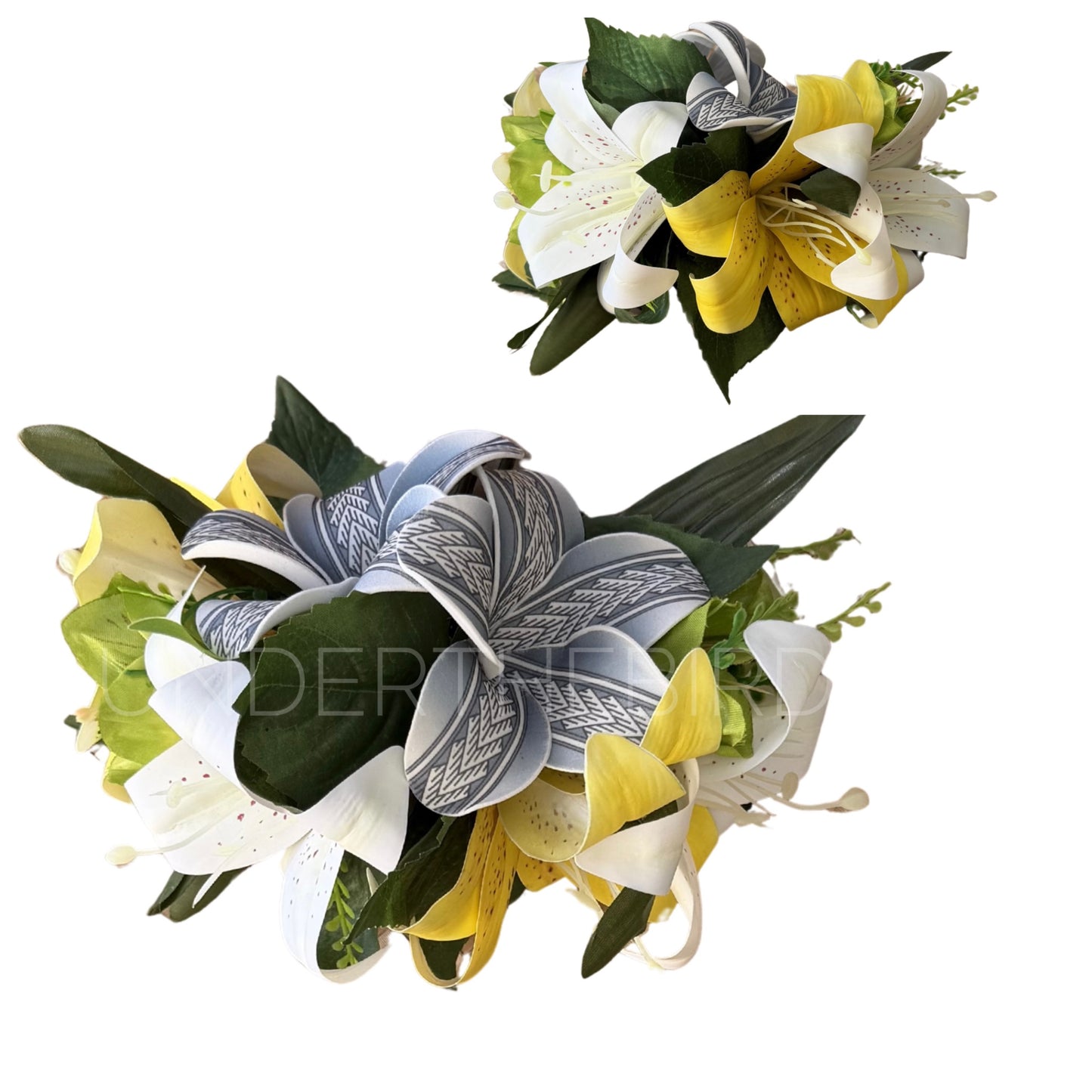 Tiana Floral Comb Selu