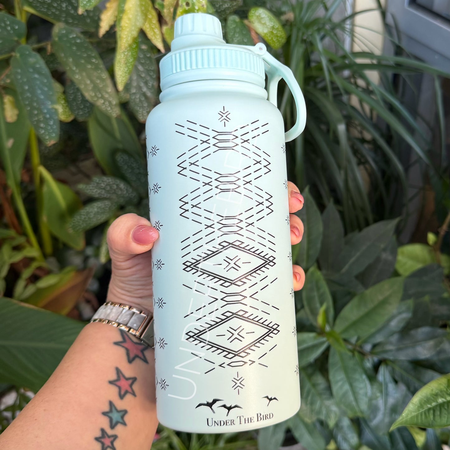 Water Bottle (960ml)
- Malu Pattern