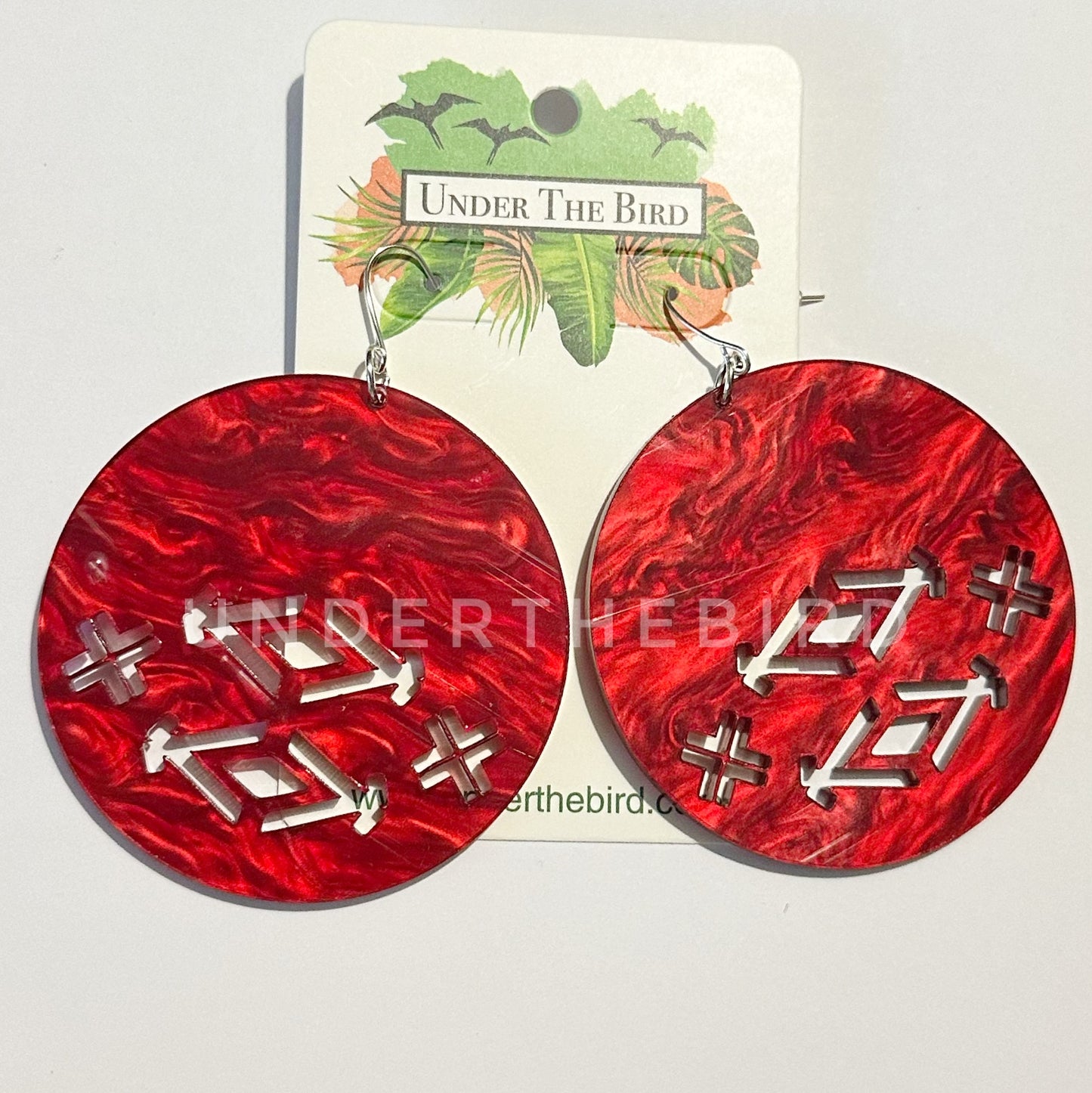 Talaleu Round Statement Earrings
