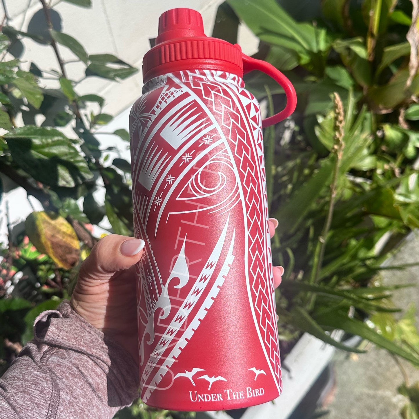 Gym Bottle - Pasifika Pattern 960ml (32oz)