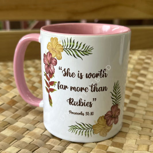 Proverbs 31:10 Mug