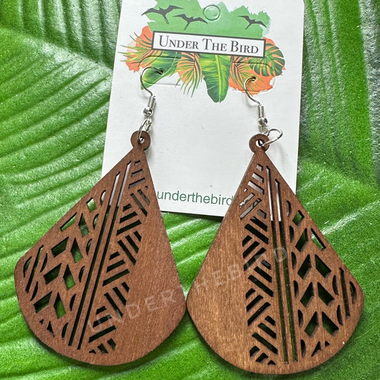 Foe Wooden Earrings