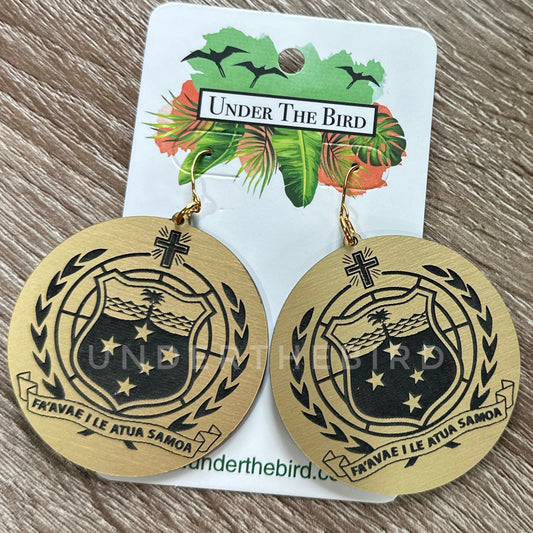 Samoan C.O.A Earrings