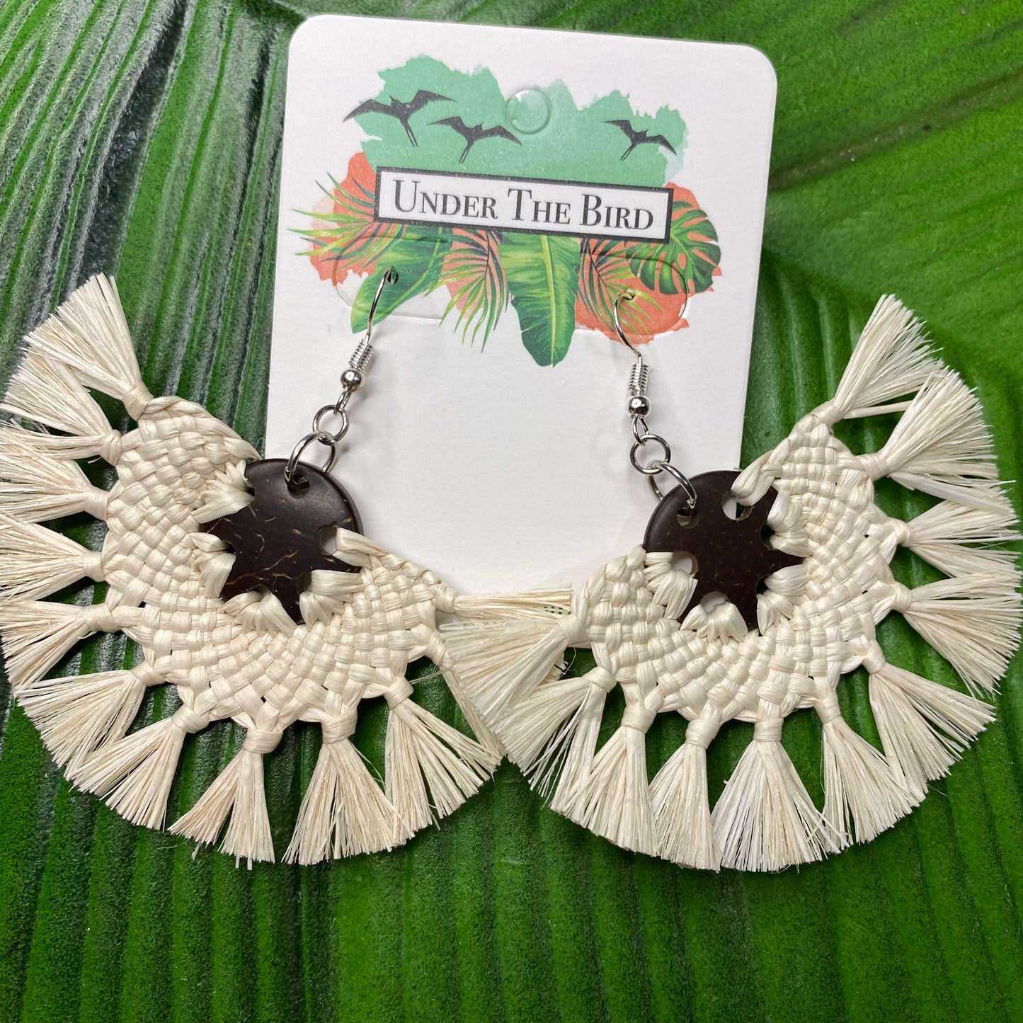 Rito Earrings - Natural Medium Sz