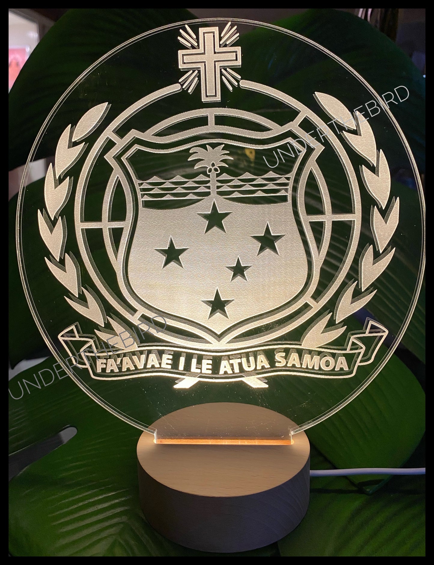  SAMOAN COAT OF ARMS LED Display