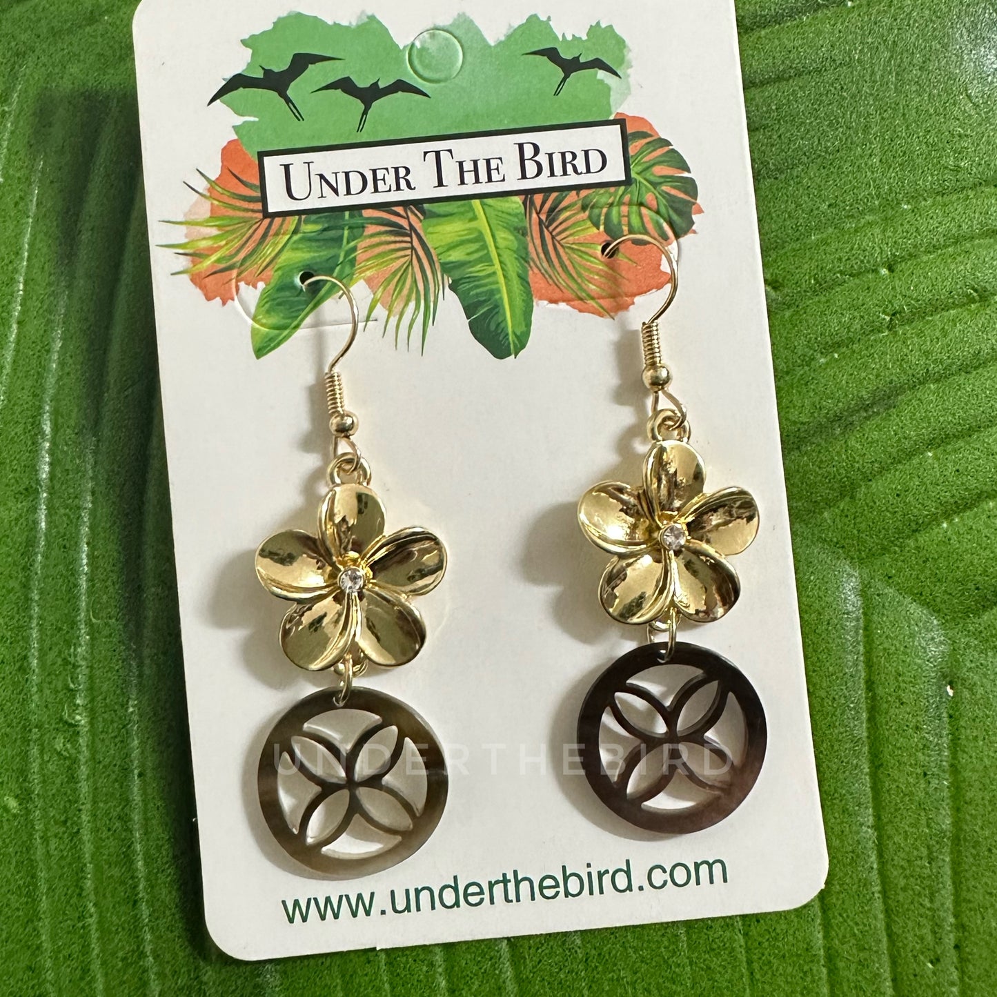 MOP Tipani Pua Earrings