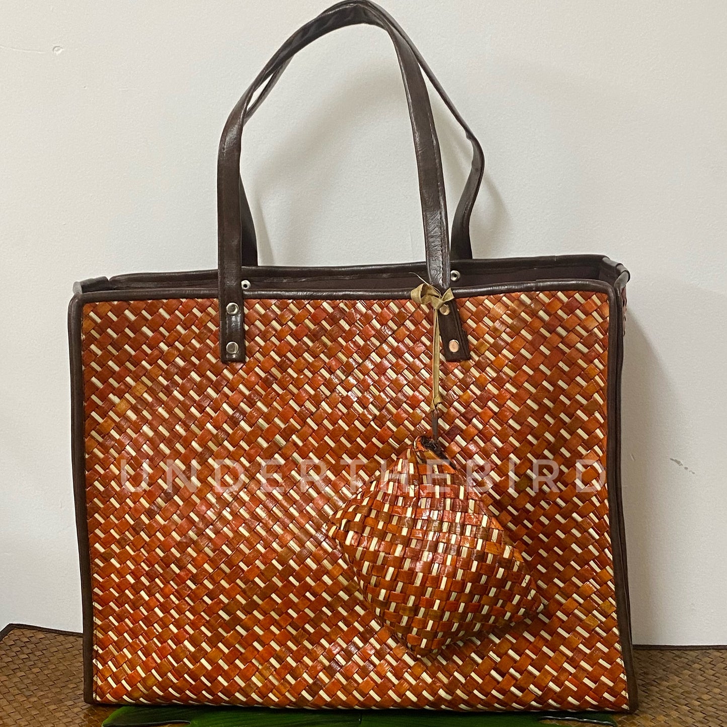 Rita Large Woven Handbag 2 pc set