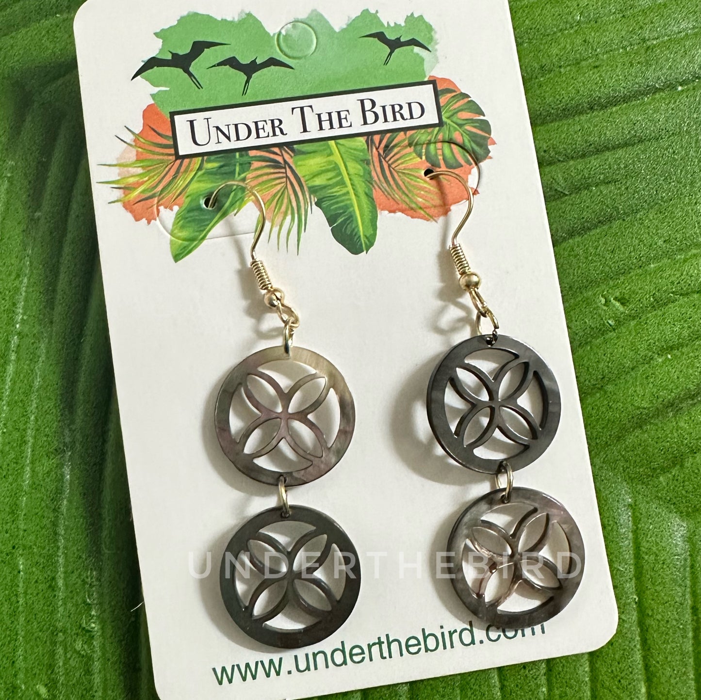 MOP Tipani Drop Earrings