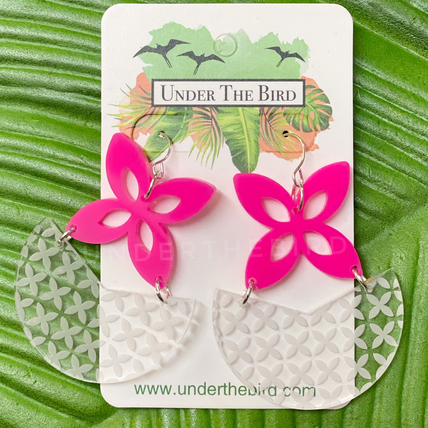 Peleiupu Clear Earrings