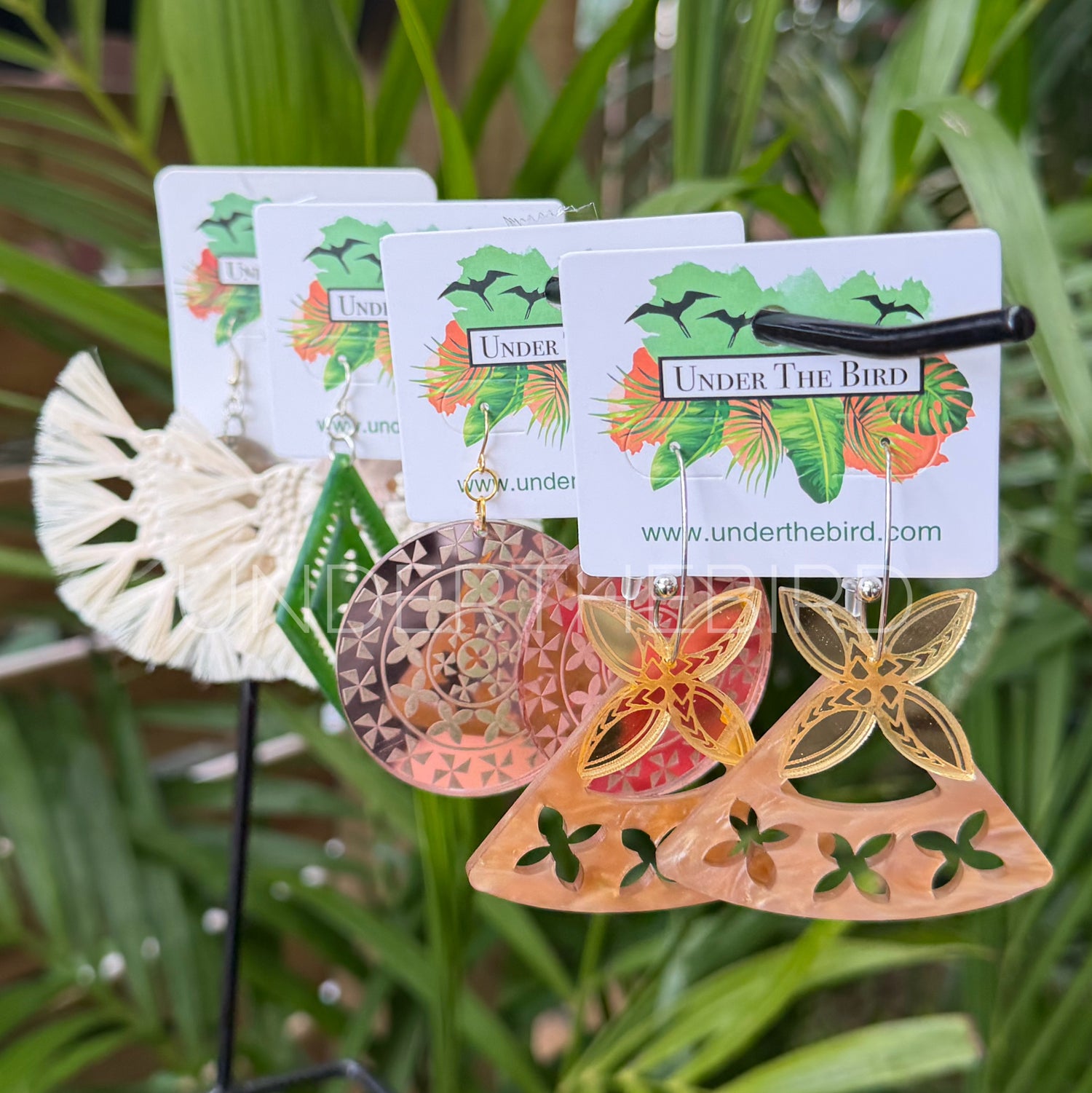 Under the Bird Designer Earrings