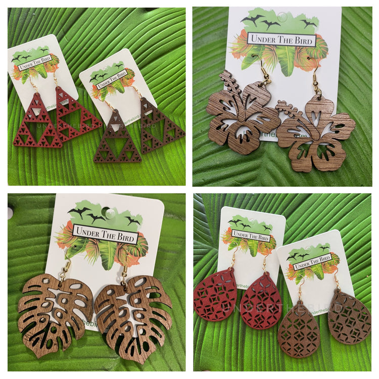 Wooden Earrings