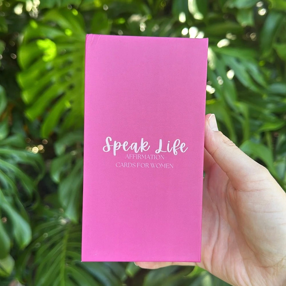 Speak Life Affirmation Cards