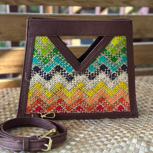 Rita Woven Handbag