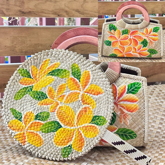 Tuloto Frangipani Bag & Fan