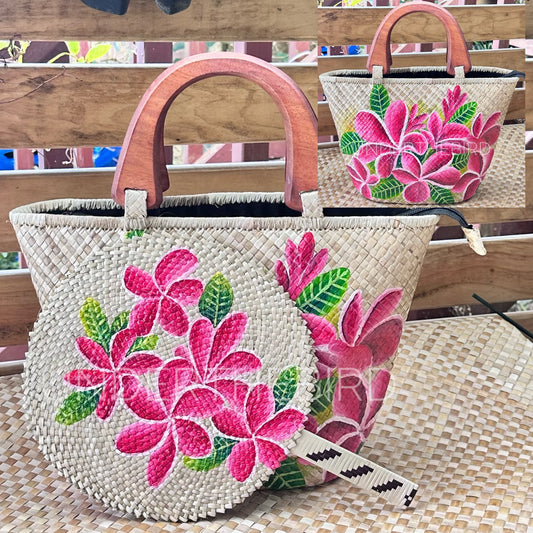 Netina Frangipani Bag & Fan