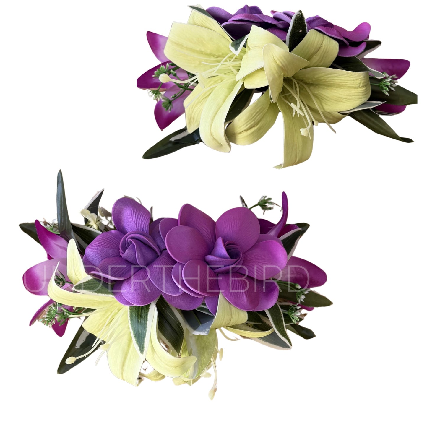 Tiana Floral Comb Selu