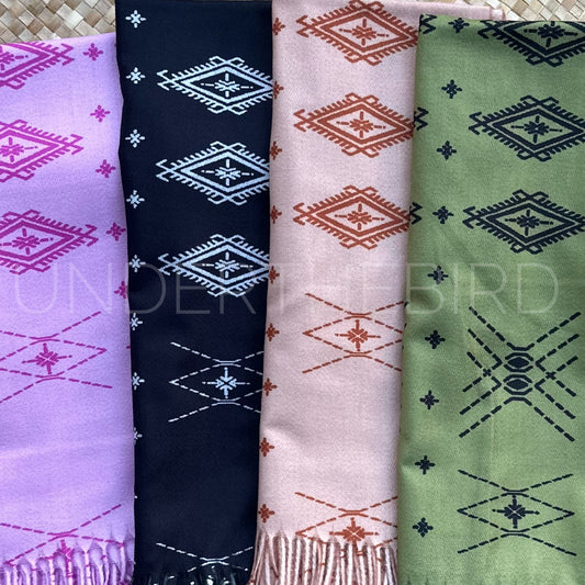 Womens Printed Elei Scarf - Malu