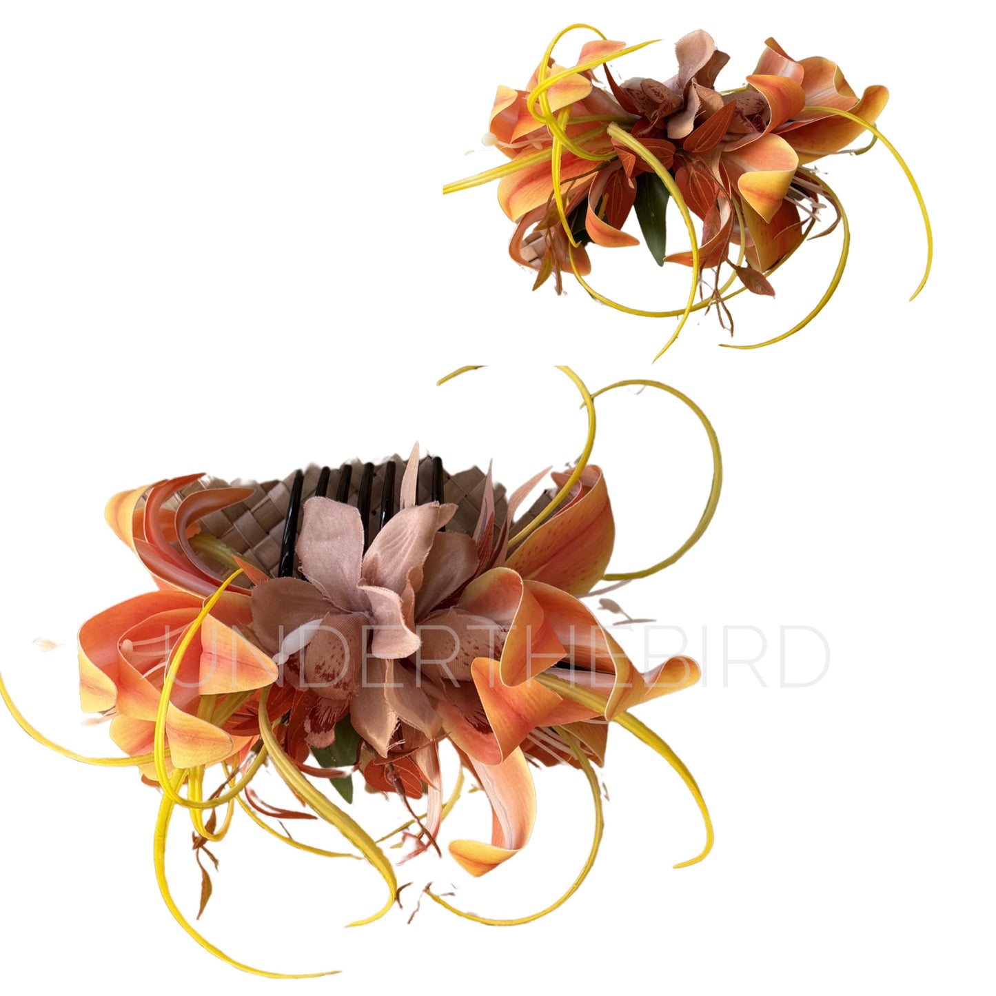 Tiana Floral Comb Selu