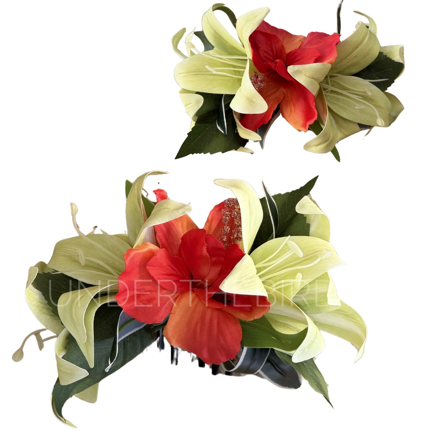 Tiana Floral Comb Selu