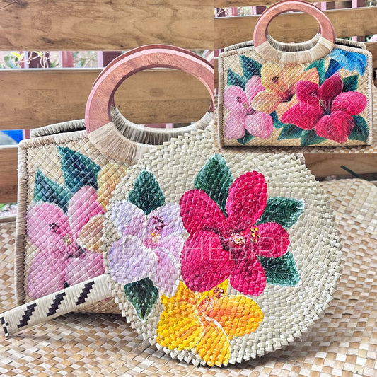 Tuloto Hibiscus Bag & Fan