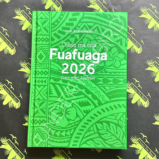 2026 Bilingual Samoa Daily Planner - 2 Sizes