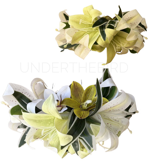 Tiana Floral Comb Selu