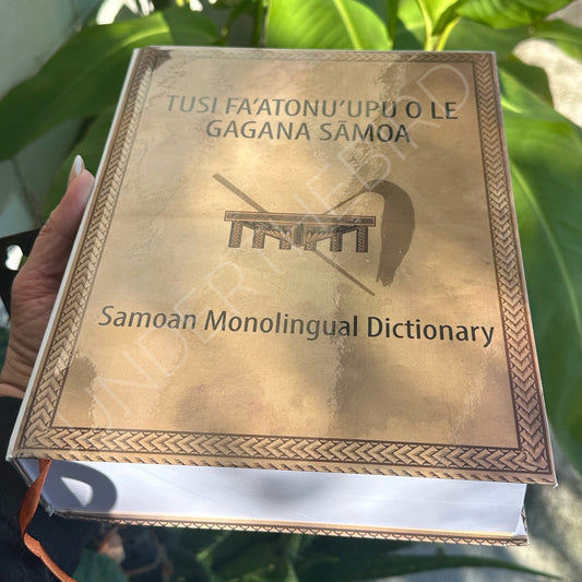 Samoan Monolingual Dictionary