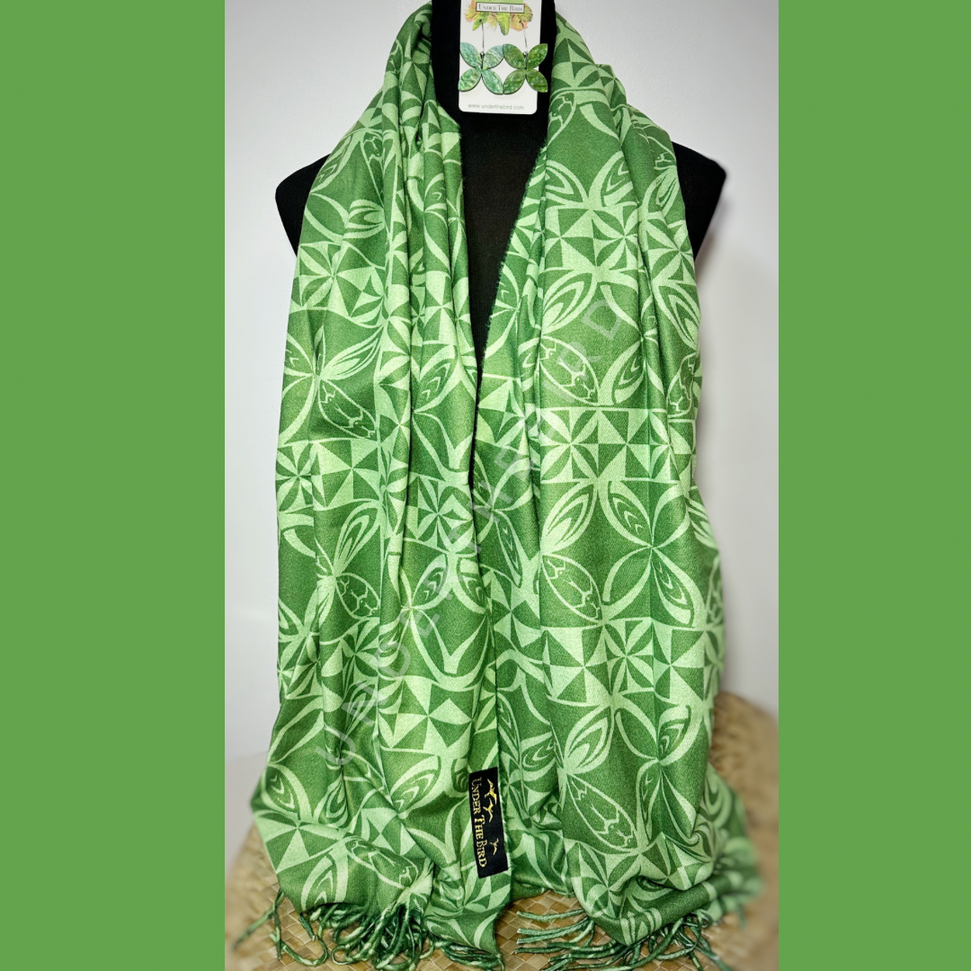 Womens Printed Elei Scarf - Manulua