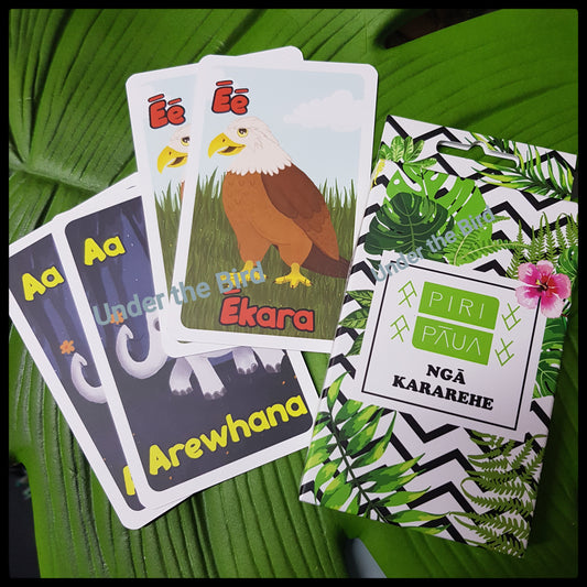 PIRI PĀUA: TE REO MAORI Flash Cards
