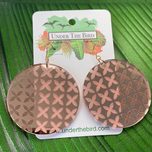 Tipani Round Statement Earrings