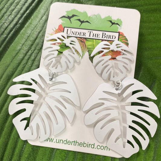 Delilah Monstera Earrings