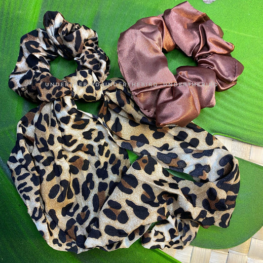 Satin Bow & Scrunchy combo