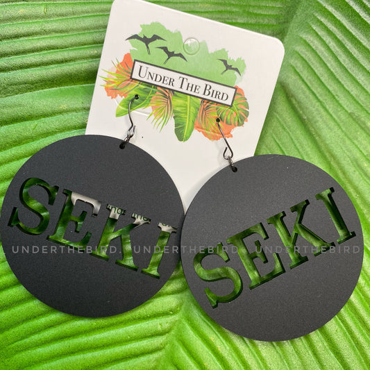 SEKI Statement Earrings