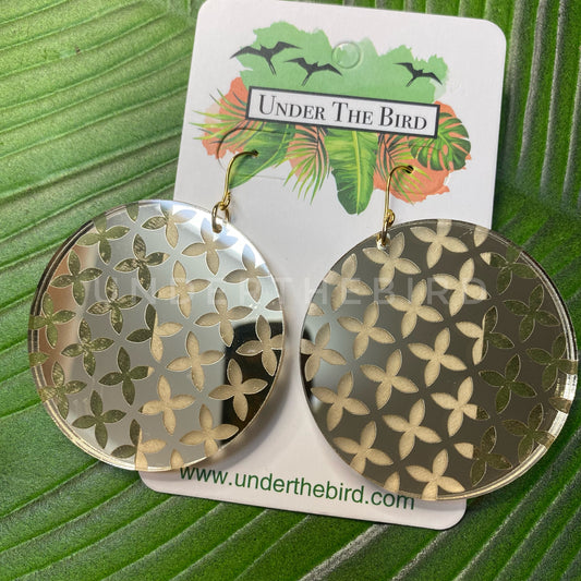 Tipani Round Statement Earrings