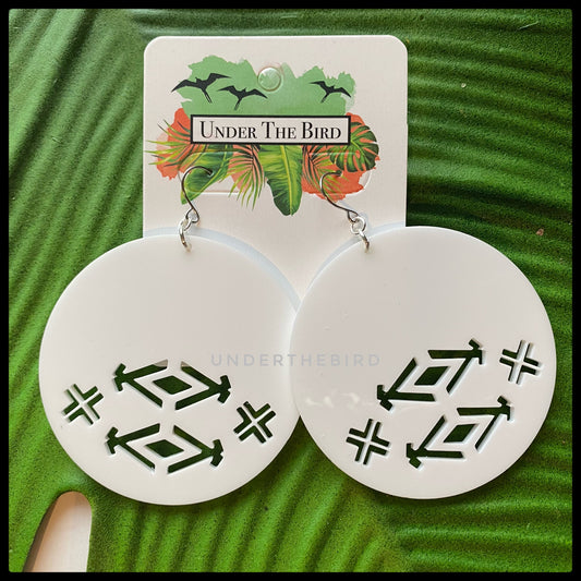 Talaleu Round Statement Earrings